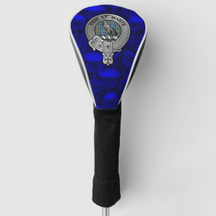 Couvre-club De Golf Clan Ralston Crest & Tartan on Thistle