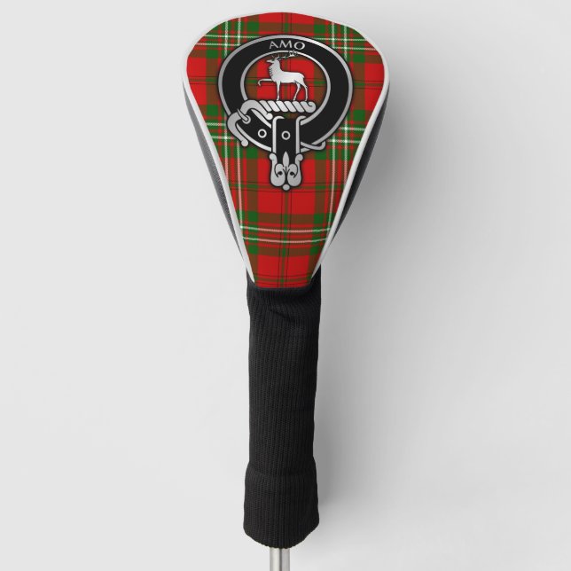 Couvre-club De Golf Clan Scott Crest & Tartan (Devant)