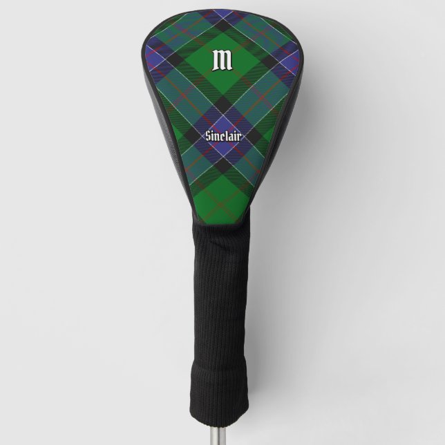 Couvre-club De Golf Clan Sinclair Chasse Tartan (Devant)
