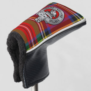 Couvre-club De Golf Clan Stewart Stuart Crest & Tartan