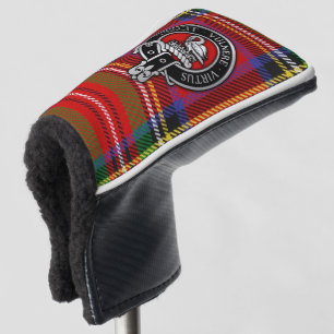 Couvre-club De Golf Clan Stewart Stuart Crest & Tartan