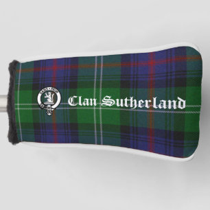 Couvre-club De Golf Clan Sutherland Crest & Tartan personnalisable
