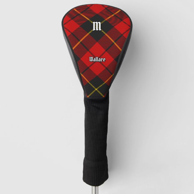 Couvre-club De Golf Clan Wallace Tartan Tartan (Devant)