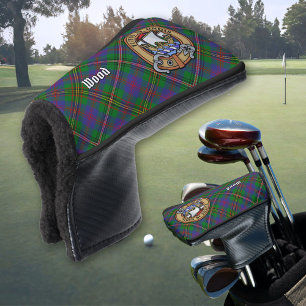 Couvre-club De Golf Clan Wood Crest sur Tartan