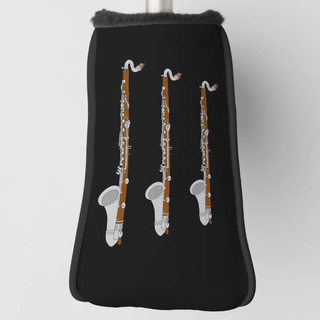 Couvre-club De Golf Clarinet à trois basses (Tourné à 90°)