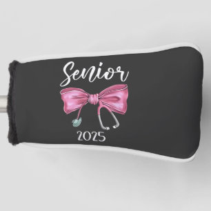Couvre-club De Golf Classe Coquette Senior 2025 de 2025 de vaches rose