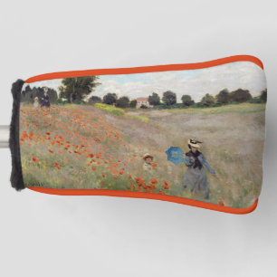 Couvre-club De Golf Claude Monet - Champ de coquelicots