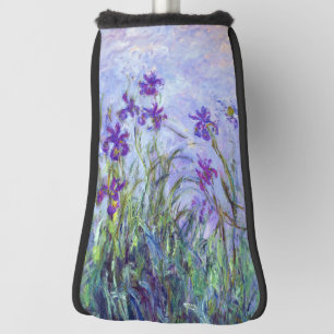 Couvre-club De Golf Claude Monet - Lilac Irises / Iris Mauves