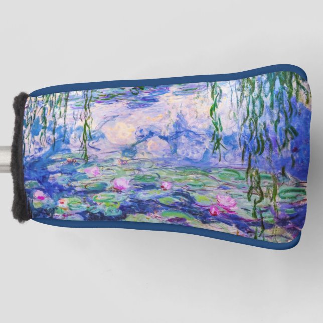 Couvre-club De Golf Claude Monet - Nymphéas / Nymphéas 1919 (Devant)