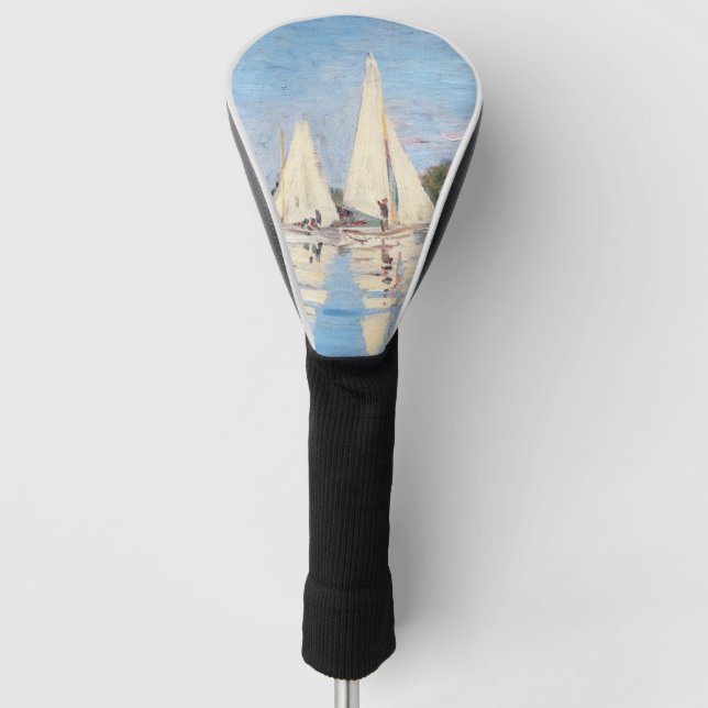 Couvre-club De Golf Claude Monet - Regattas à Argenteuil (Devant)