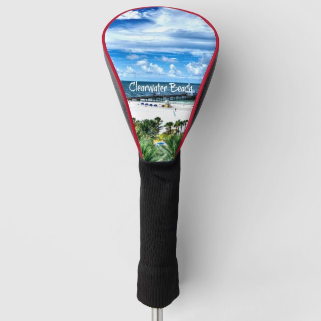 Couvre-club De Golf Clearwater Beach, Destination Vacances (Devant)