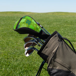 Couvre-club De Golf Cloches Vertes, Cloches Lucky, Votre Nom