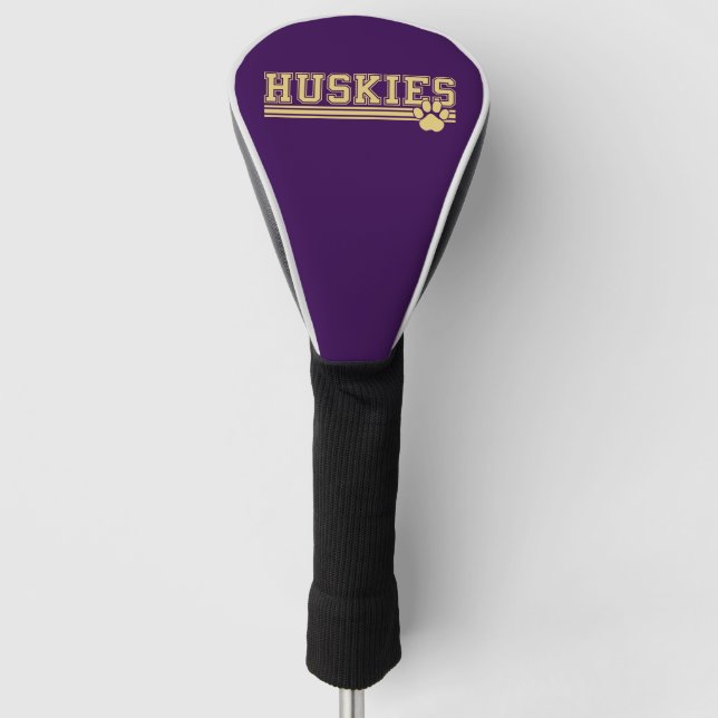 Couvre-club De Golf Club Huskies (Devant)
