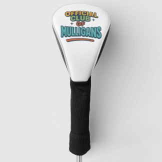 Couvre-club De Golf Club officiel des Mulligans