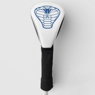 Couvre-club De Golf Cobra Serpent bleu Illustration Animaux Roi