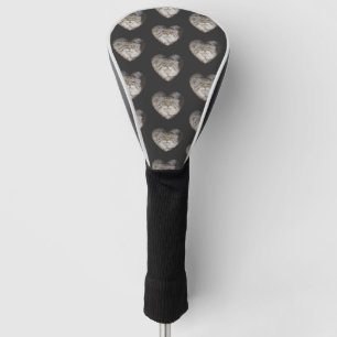 Couvre-club De Golf Coeur de chat de Pallat