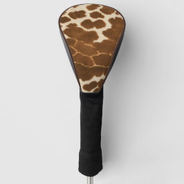 Couvre-club De Golf Collection tendance Vache Faux Cuir Elégante