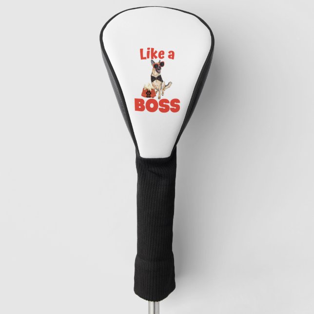 Couvre-club De Golf Comme Un Patron Allemand Boss (Devant)