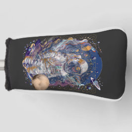 Couvre-club De Golf Conception d'astronaute