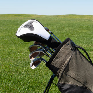 Couvre-club De Golf Conception de cheval gris