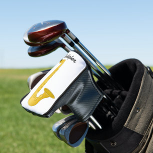 Couvre-club De Golf Conception de saxophone