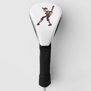 Couvre-club De Golf conception de squelette de baseball pour les joueu