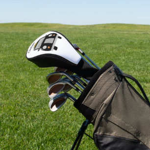 Couvre-club De Golf Conception de Taxi Noir