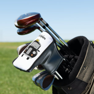 Couvre-club De Golf Conception de Taxi Noir