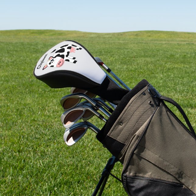 Couvre-club De Golf Conception de vache (In Situ)