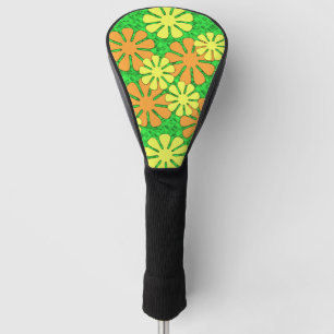 Couvre-club De Golf Conception des fleurs