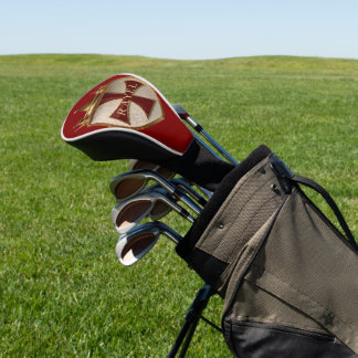 Couvre-club De Golf conception EOC RED RayEl Crest