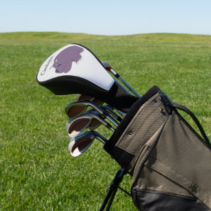 Couvre-club De Golf Conception Hippopotame