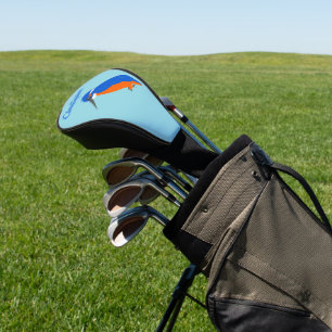 Couvre-club De Golf Conception Martin-pêcheur