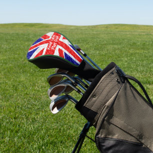 Couvre-club De Golf Conception personnalisée de l'indicateur Union Jac