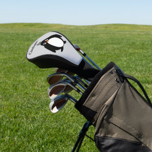 Couvre-club De Golf Conception Pingouin