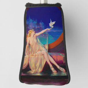 Couvre-club De Golf Concubine de Sultana le sultan arabe 1925