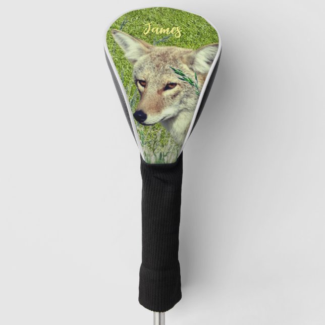 Couvre-club De Golf Conducteur Coyote Animal (Devant)