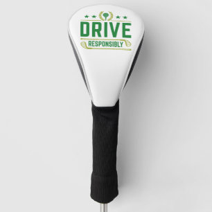 Couvre-club De Golf Conduire de manière responsable