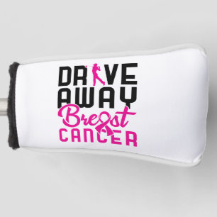 Couvre-club De Golf Conduisez loin Cancer du Sein Golf Golf Golfing Go
