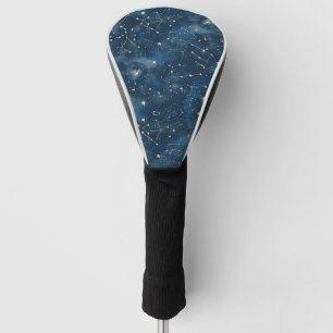 Couvre-club De Golf Constellation céleste - Nuit étoilée (6)