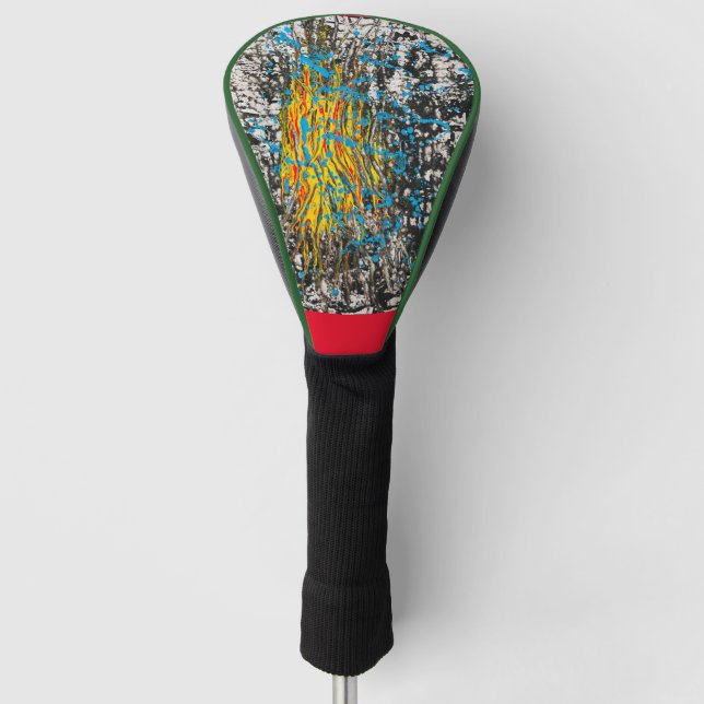 Couvre-club De Golf Contemporary Art Golf Head Covers (Devant)