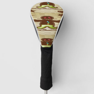 Couvre-club De Golf Cookie pour hommes en pain d'épice