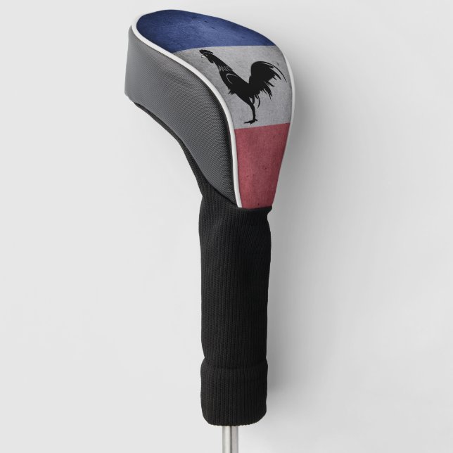 Couvre-club De Golf Coq français (Incliné)