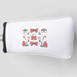 Couvre-club De Golf Coquette Infirmière Bow Infirmière personnalisée N