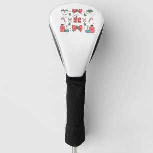 Couvre-club De Golf Coquette Infirmière Bow Infirmière personnalisée N