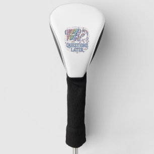 Couvre-club De Golf Corne de Licorne Premier Questions Plus Tard Autoc