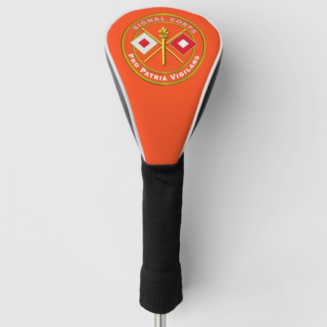 Couvre-club De Golf Corps des signaux (Devant)