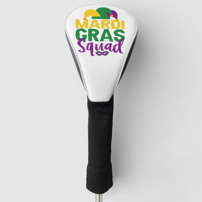 Couvre-club De Golf Costume de fête de carnaval Mardi Gras (Devant)