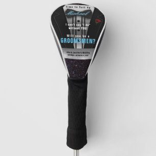 Couvre-club De Golf Costume d'invitation Groomsman Tuxedo