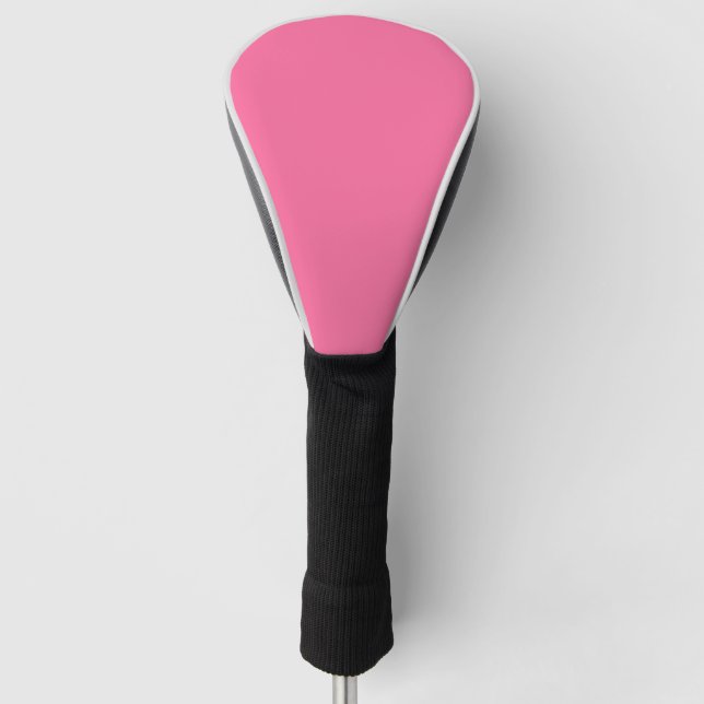 Couvre-club De Golf couleur rose français (Devant)